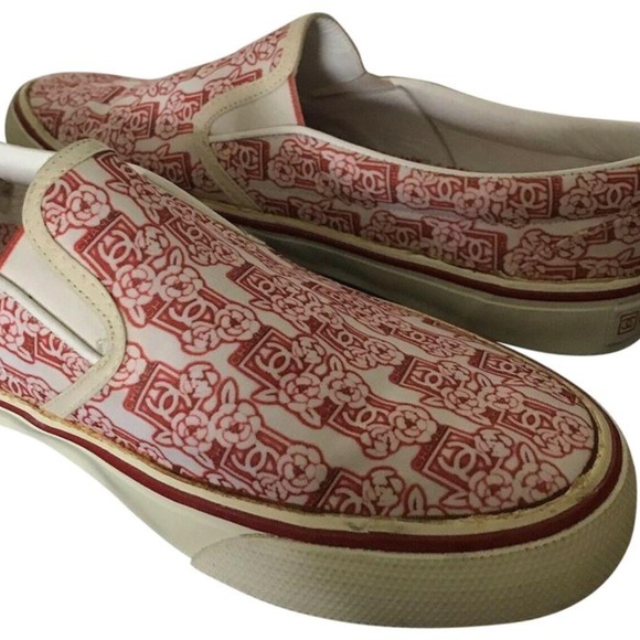 Chanel x Vans Shoes - CHANEL Collaboration With VANS Sneakers Sz 39